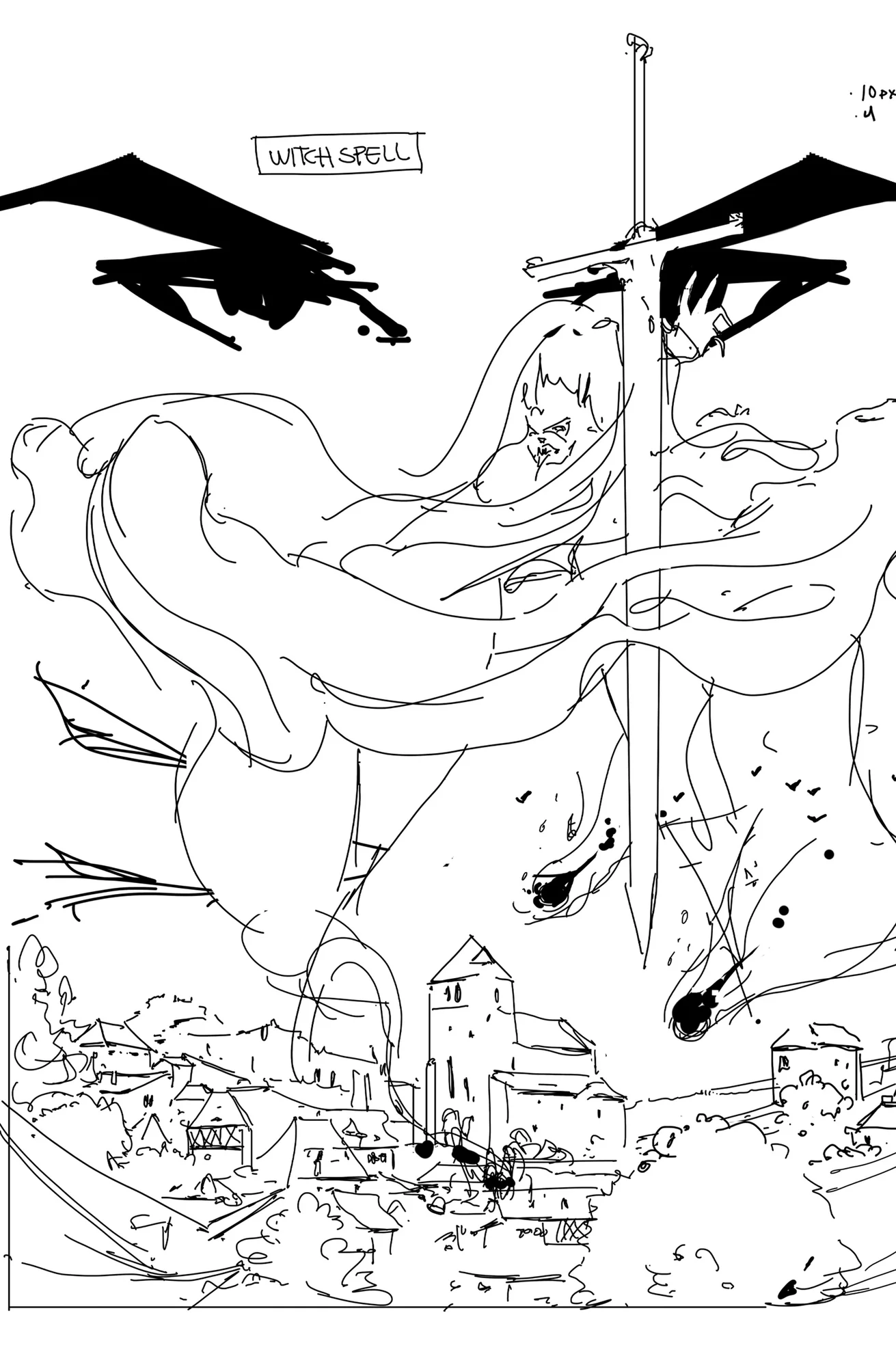 Arthur — Vol. 1 — cover sketch