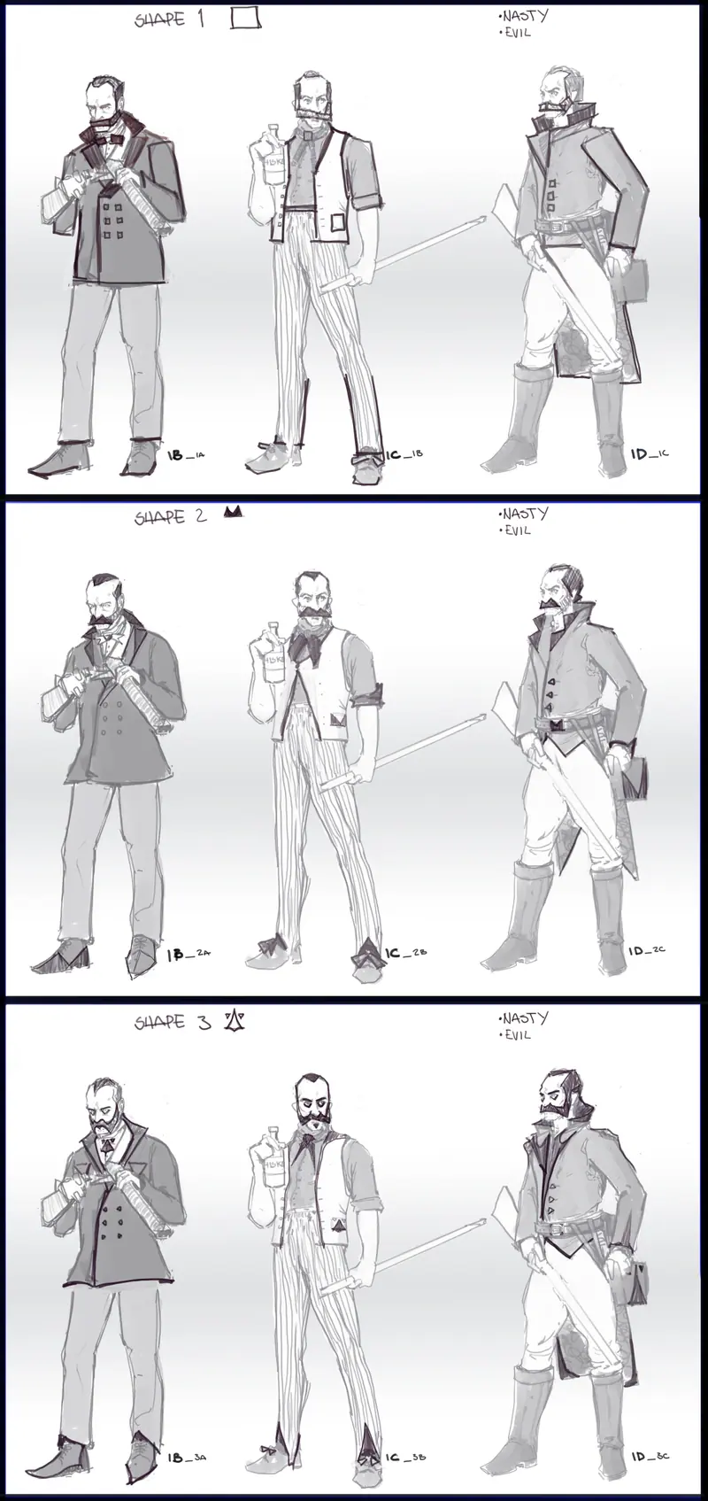 Victorian Era — Characters 1