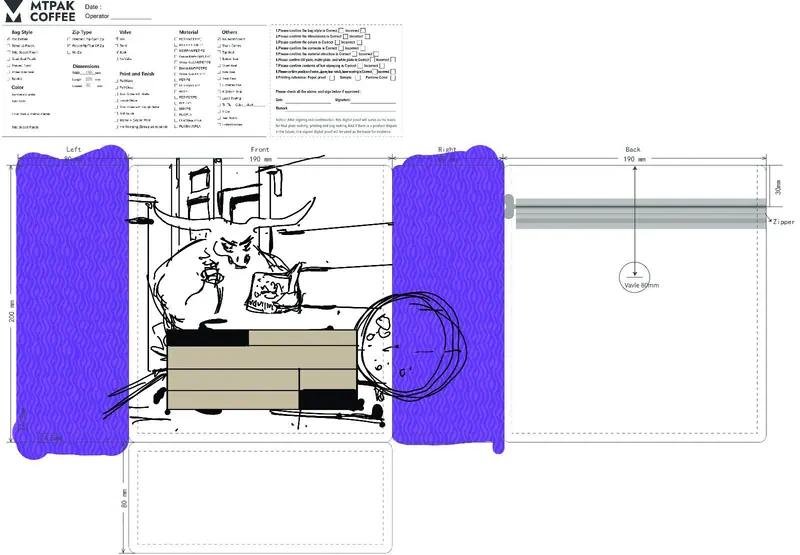 Toriberto's — Sketch on template